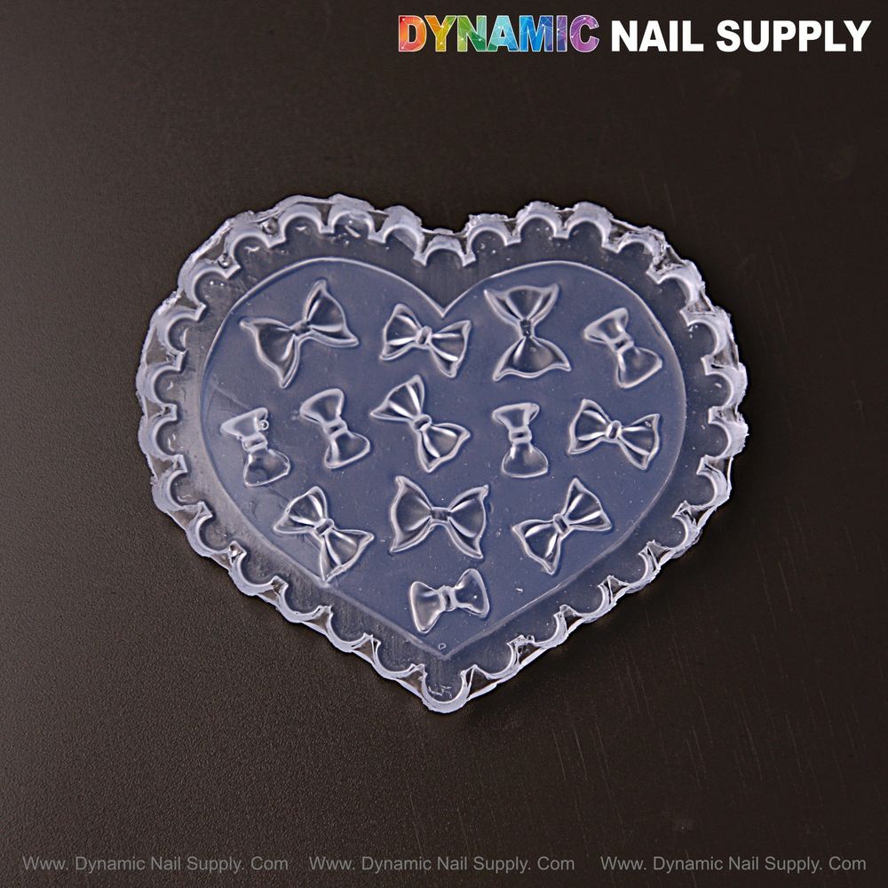 molde silicona 3D para uñas claro - 2