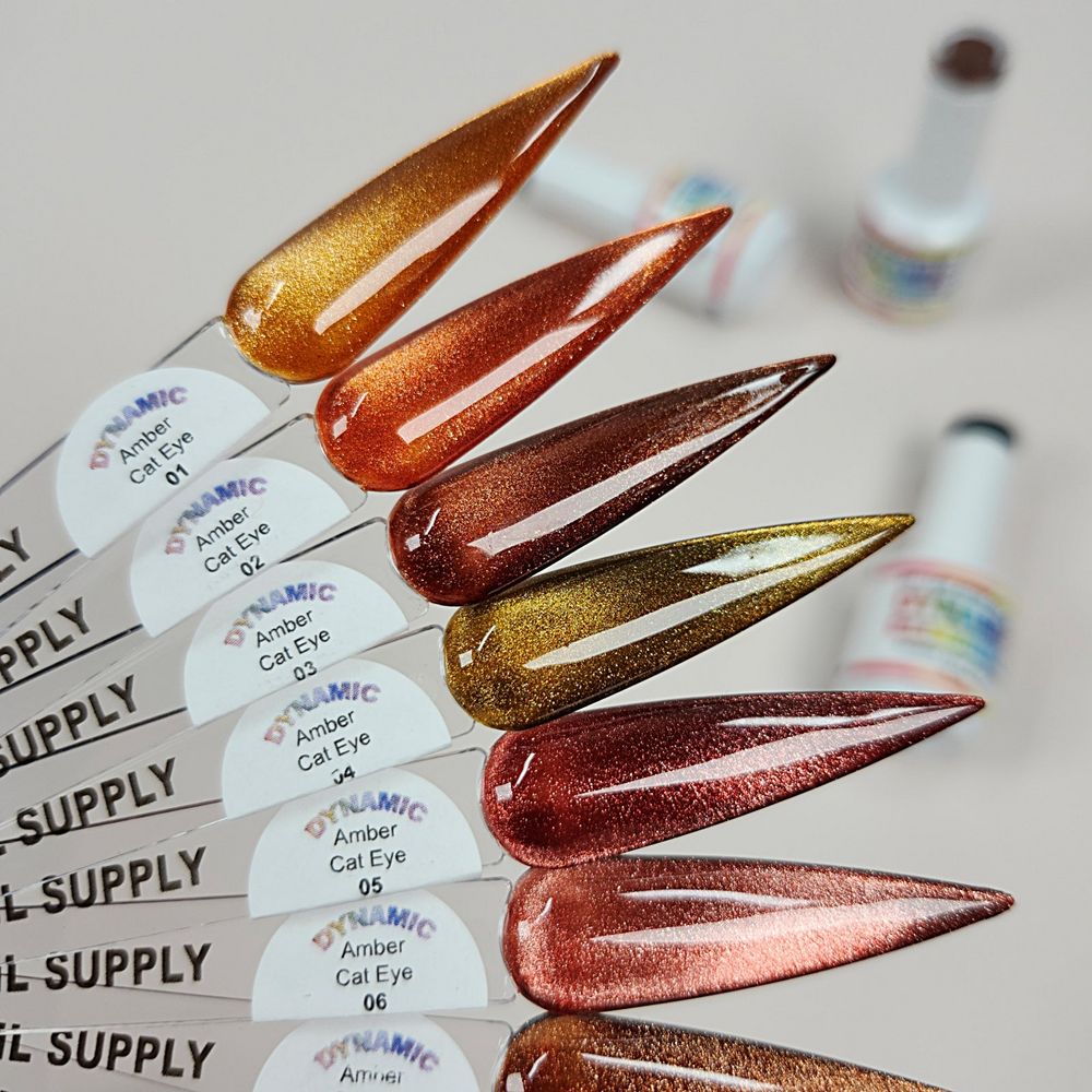 coleccion amber cat eye frascos - 2