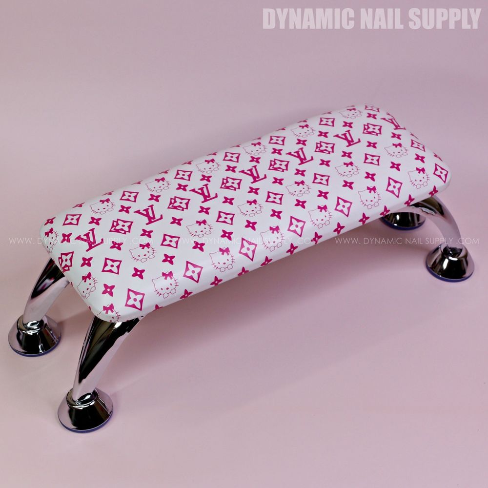 pink LV Hello Kitty leather armrest - 3