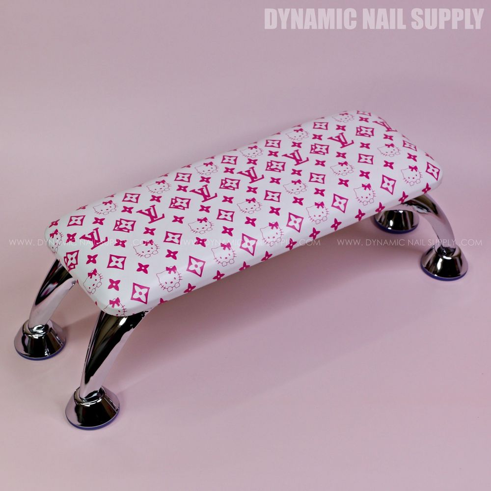 pink LV Hello Kitty leather armrest - 4