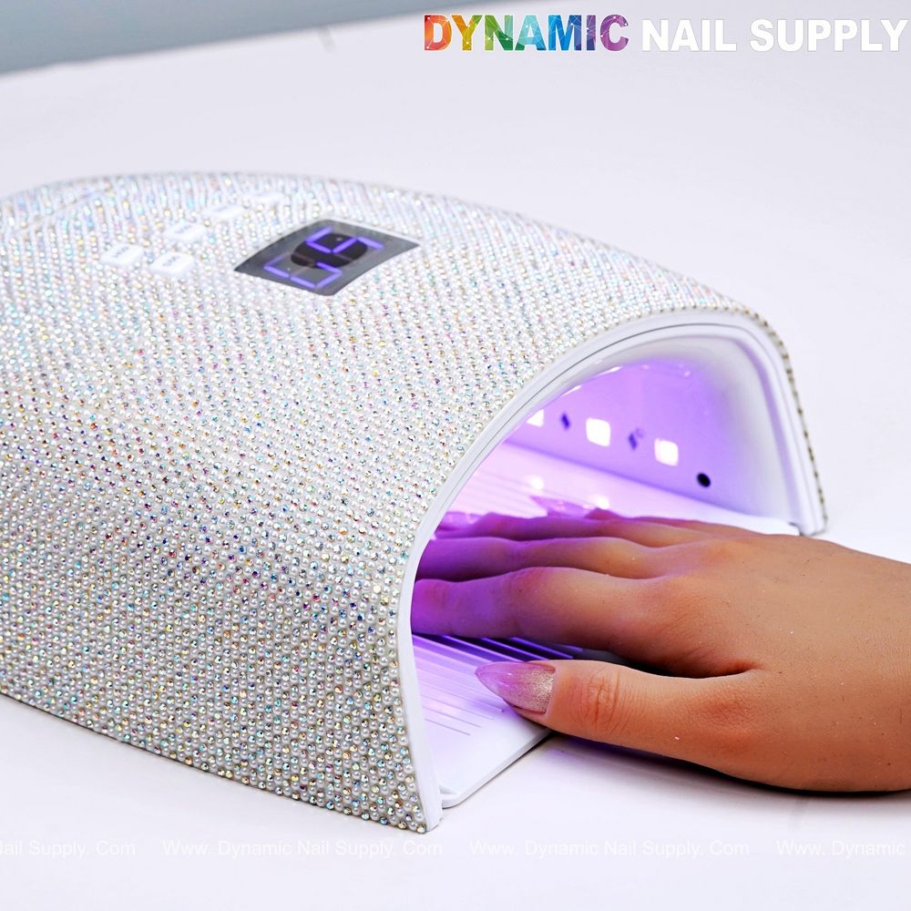 lámpara uñas inalámbrica 48W decorada - 2