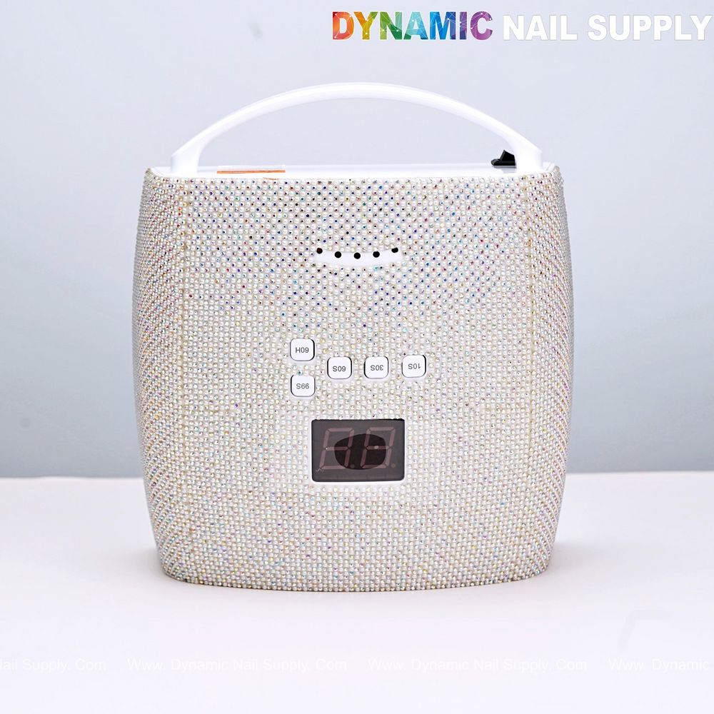 lámpara uñas inalámbrica 48W decorada - 4