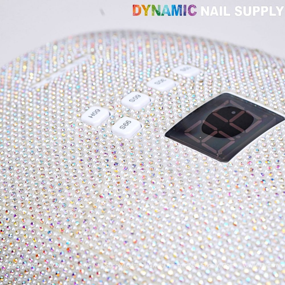 lámpara uñas inalámbrica 48W decorada - 7